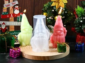 Molde silicona Gnomo mano levantada 